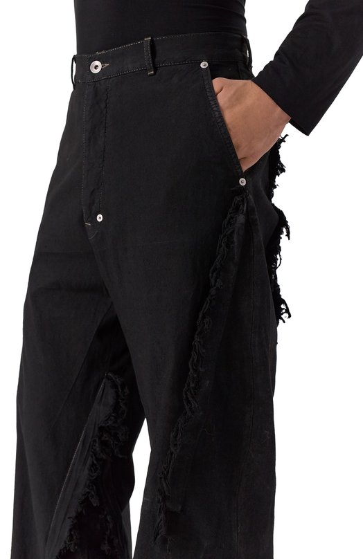 Джинсы Rick Owens RR02E1308/BBCL Чёрный  RR02E1308/BBCL Фото 5