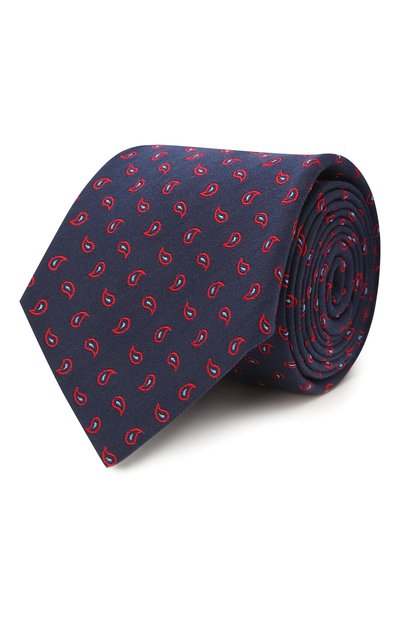 Мужской галстук из шелка и хлопка KITON, арт. UCRVKLC06G03