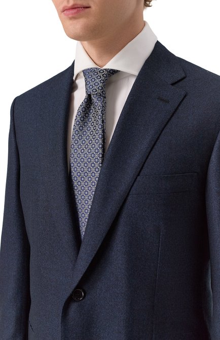 Мужской шелковый галстук CANALI, арт. 18/HJ04424