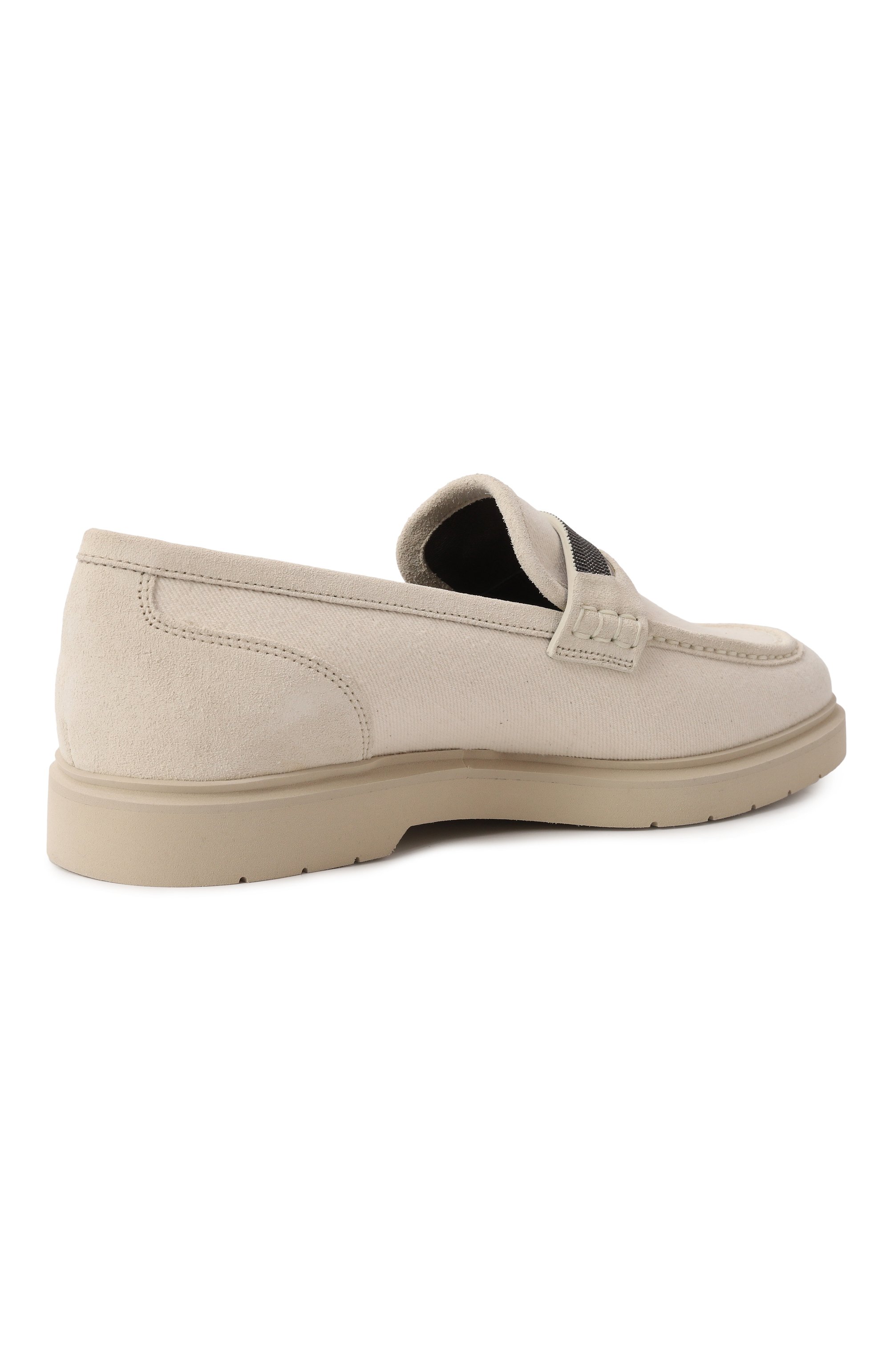 Текстильные пенни-лоферы BRUNELLO CUCINELLI, арт. MZ12G2956, фото 5