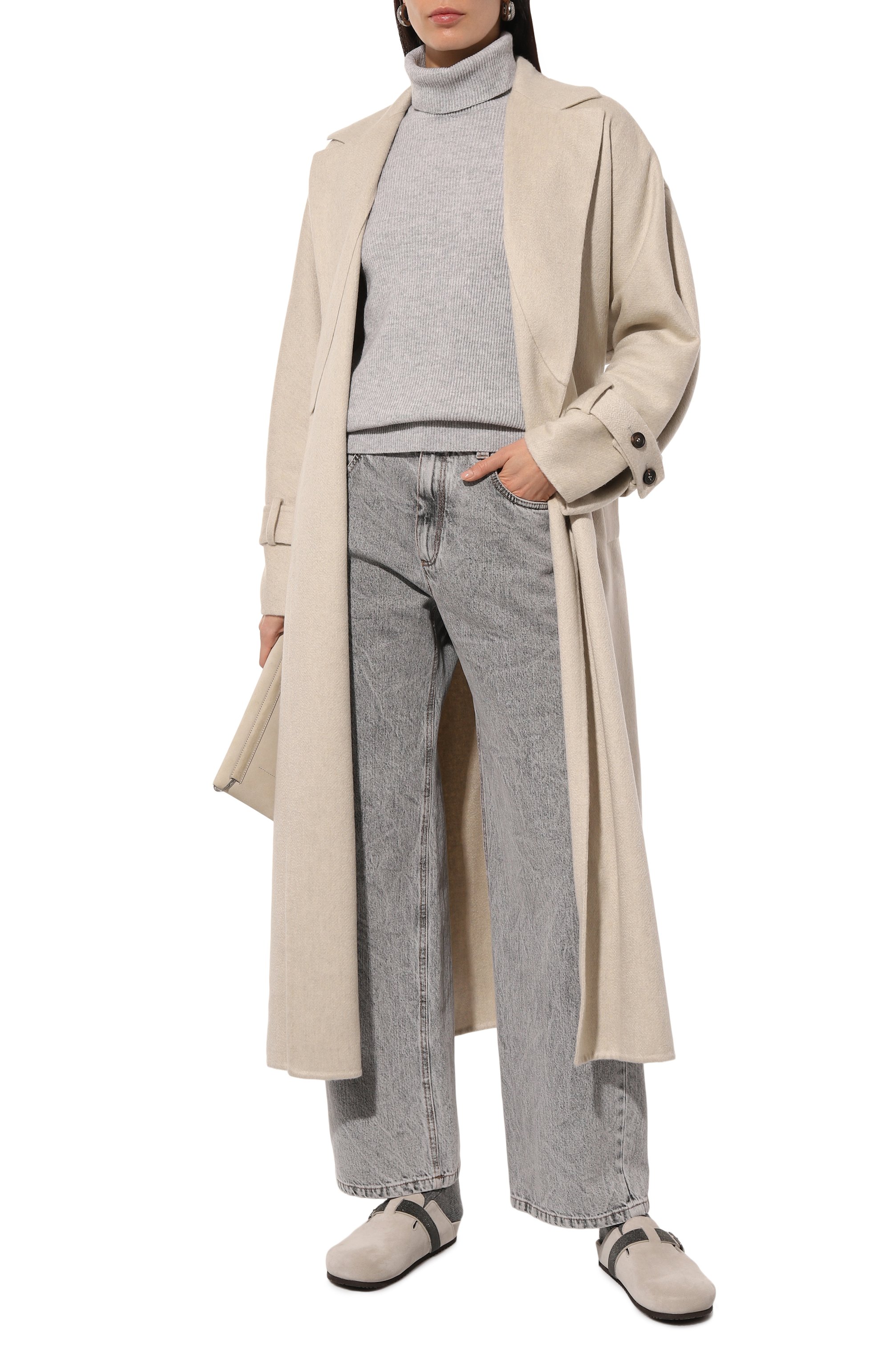 Кашемировое пальто BRUNELLO CUCINELLI, арт. MD5039797, фото 2