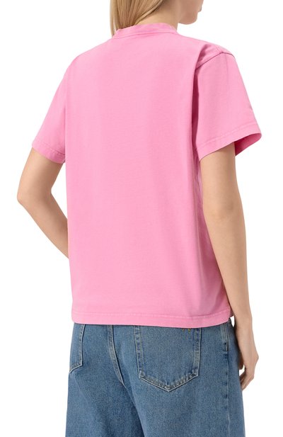 Хлопковая футболка BALENCIAGA, арт. 809122/TRVL5, фото 4