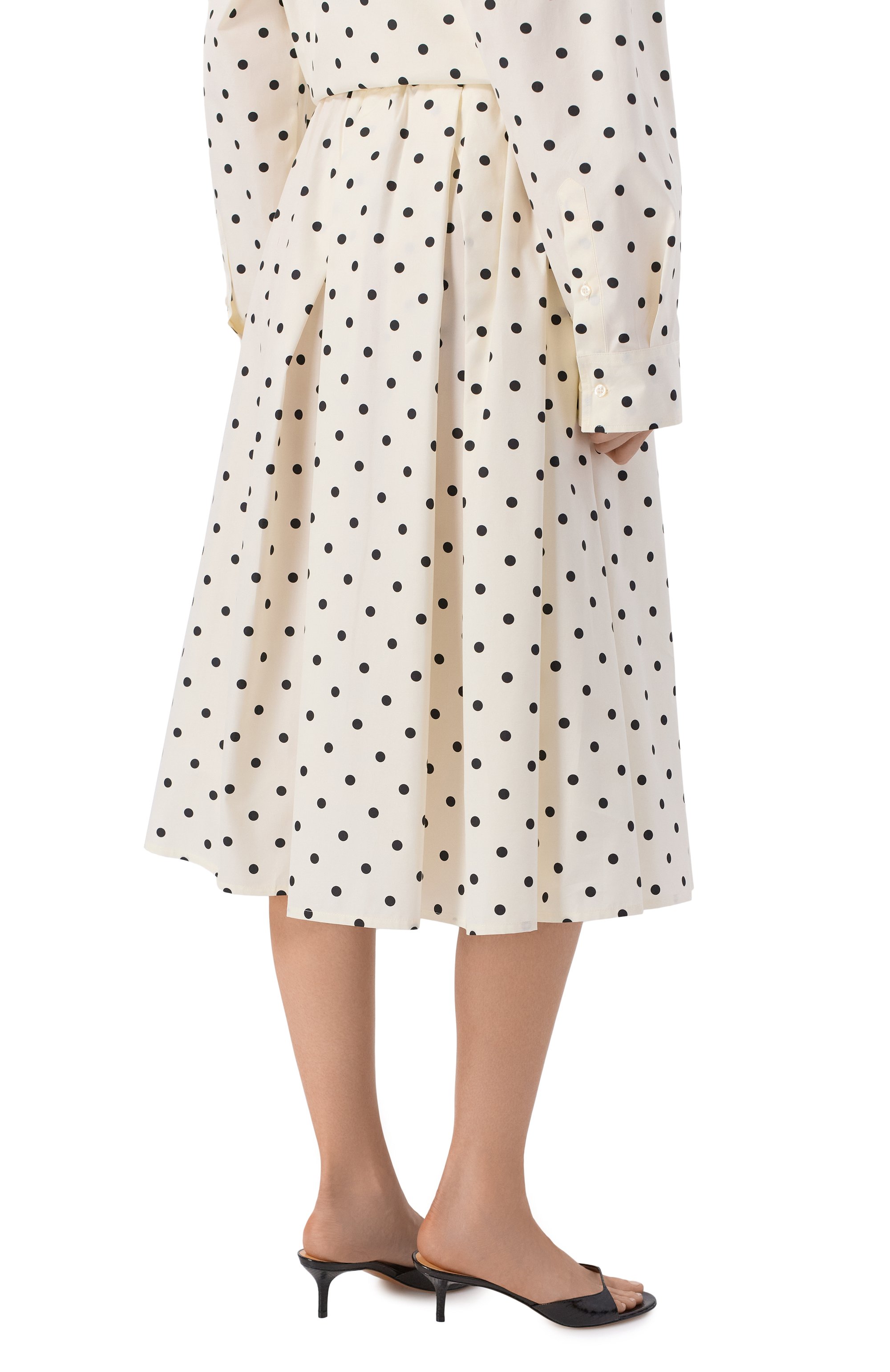 Хлопковая юбка MSGM, арт. 4042MDD19/267353, фото 4