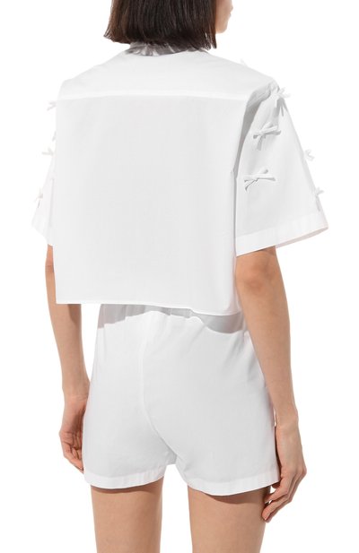 Хлопковая рубашка MSGM, арт. 3442MDE11/237125, фото 4