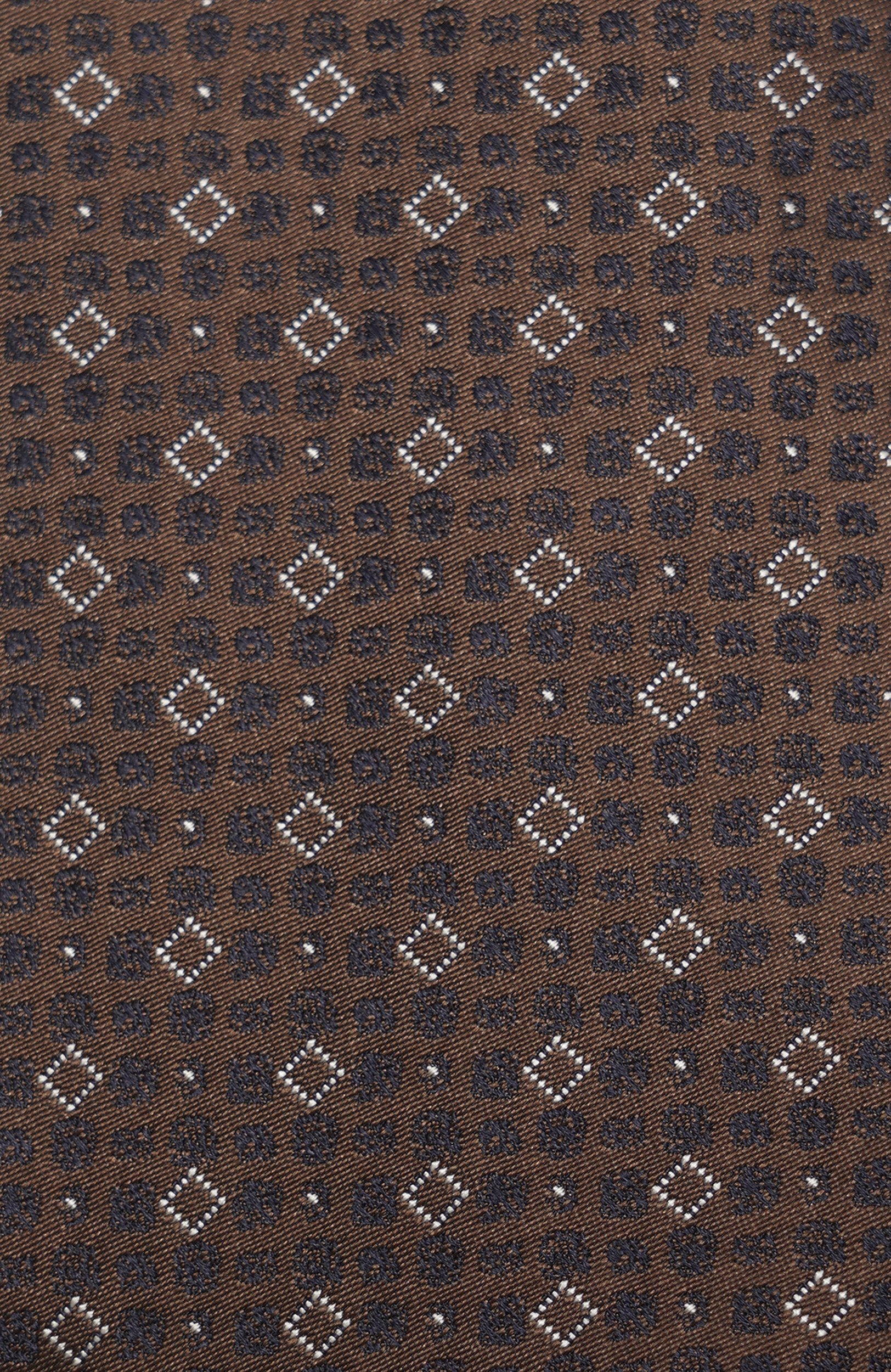 Шелковый галстук CANALI коричневого цвета по цене 21450 руб., арт. 18/HJ04713, фото 4 Шелковый галстук CANALI, арт. 18/HJ04713, фото 4