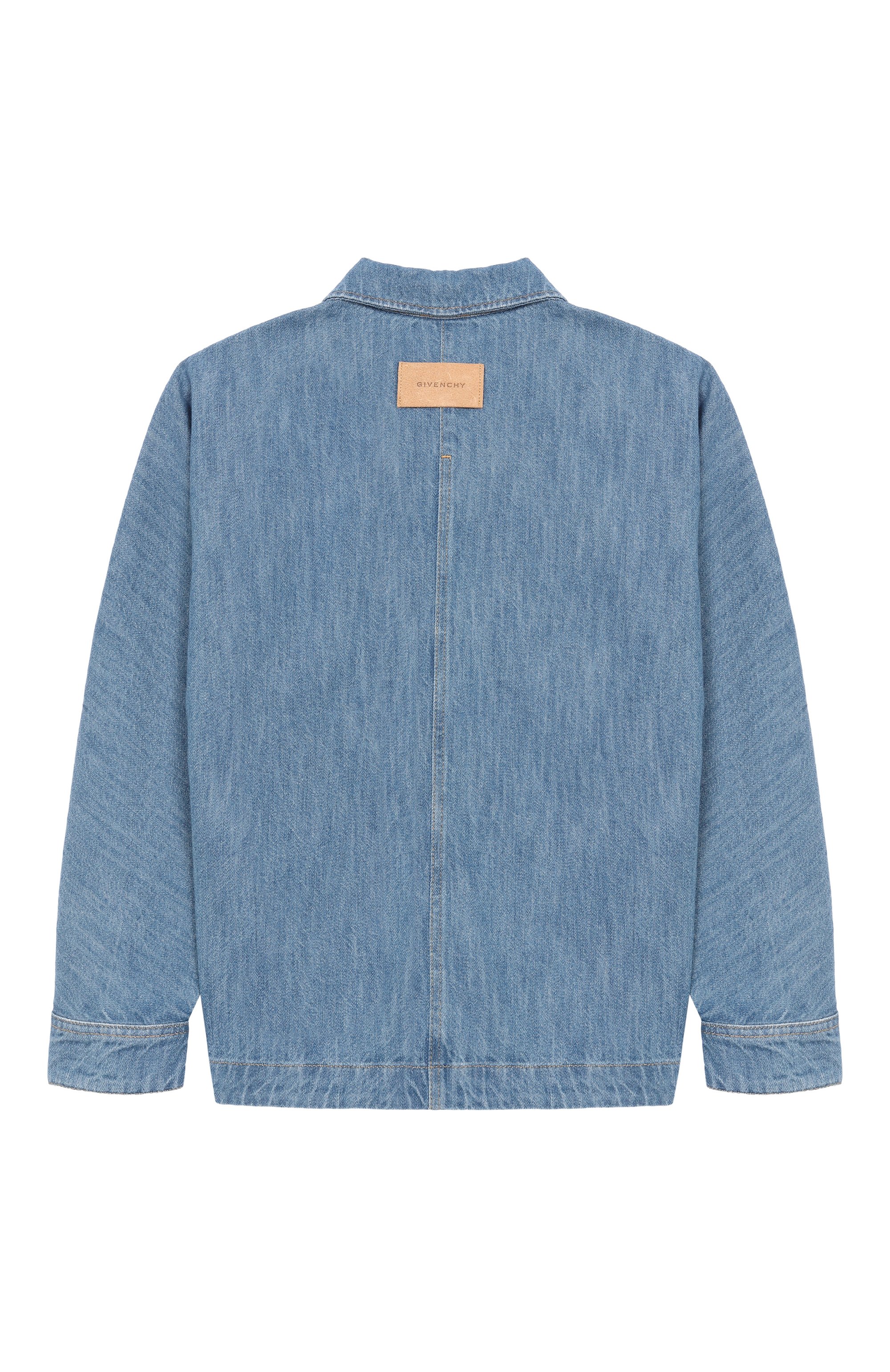 Джинсовая рубашка GIVENCHY голубого цвета по цене 58350 руб., арт. H31212, фото 2 Джинсовая рубашка GIVENCHY, арт. H31212, фото 2