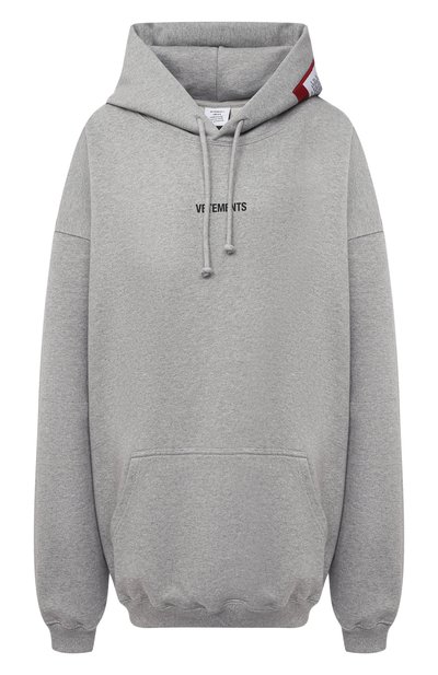 Женский хлопковое худи VETEMENTS, арт. UE51TR550G 1601/W