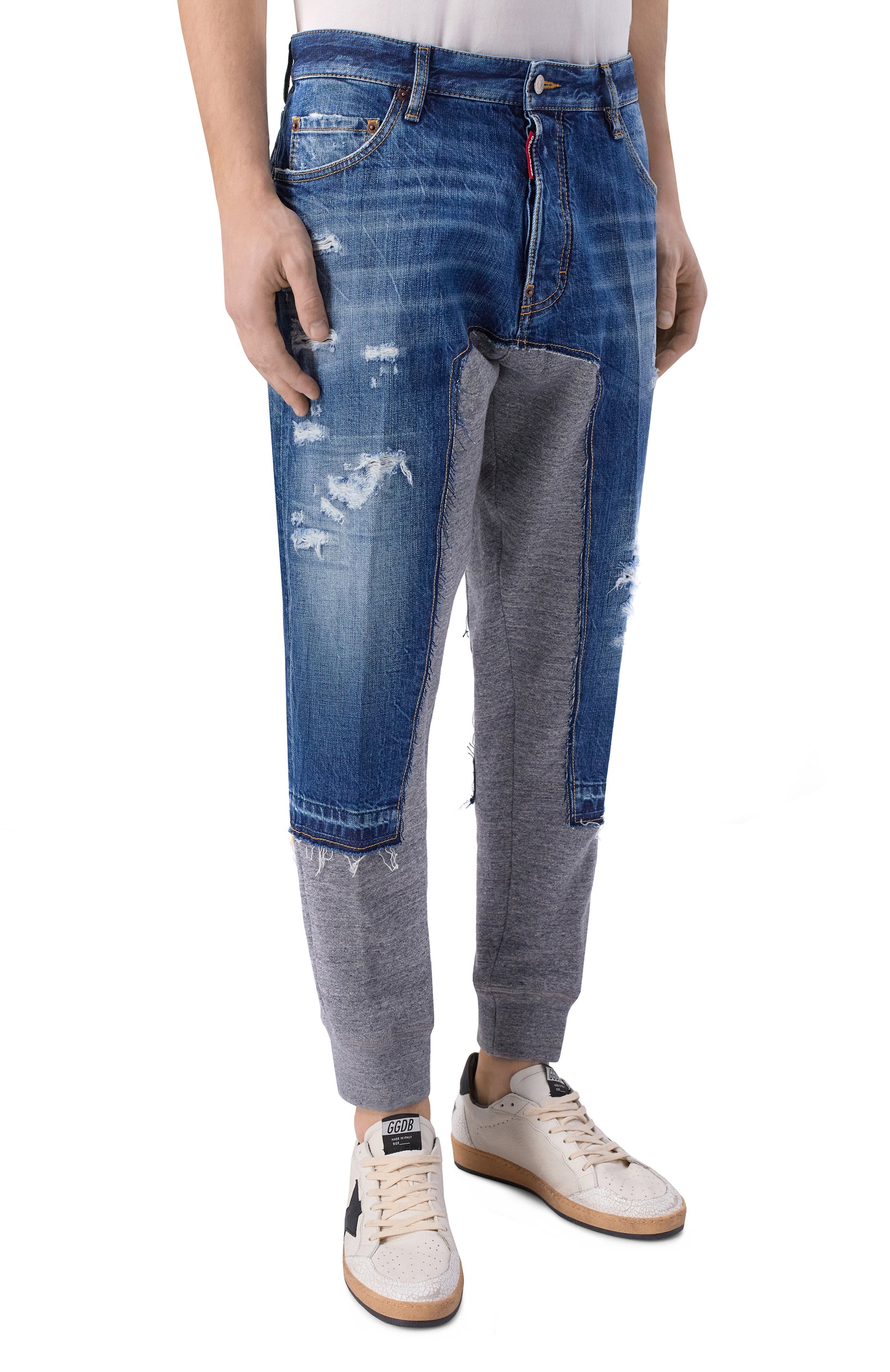 Комбинированные джоггеры DSQUARED2, арт. S74LB1881/D30011, фото 3