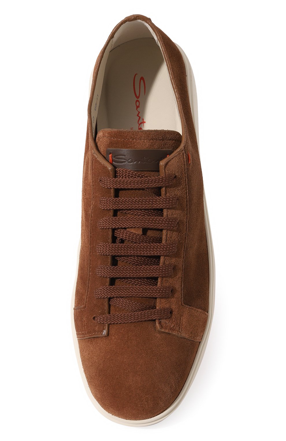 Замшевые кеды cleanic SANTONI, арт. MBCD21571BARCSB7E82, фото 6