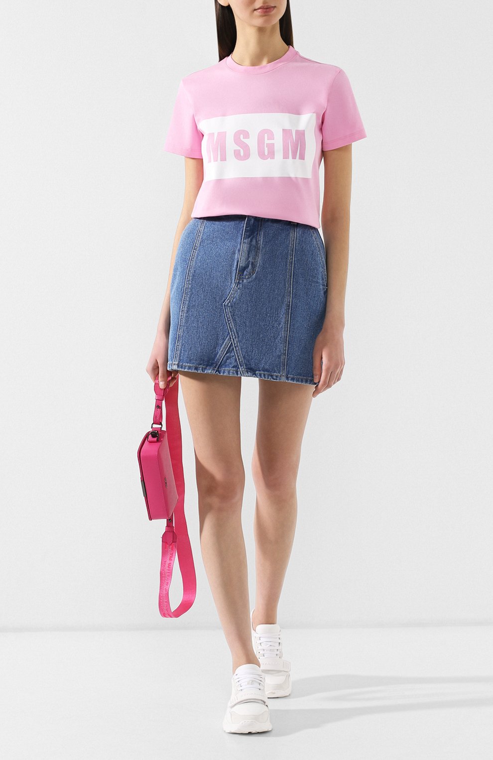 Хлопковая футболка MSGM, арт. 2641MDM95 195298, фото 2