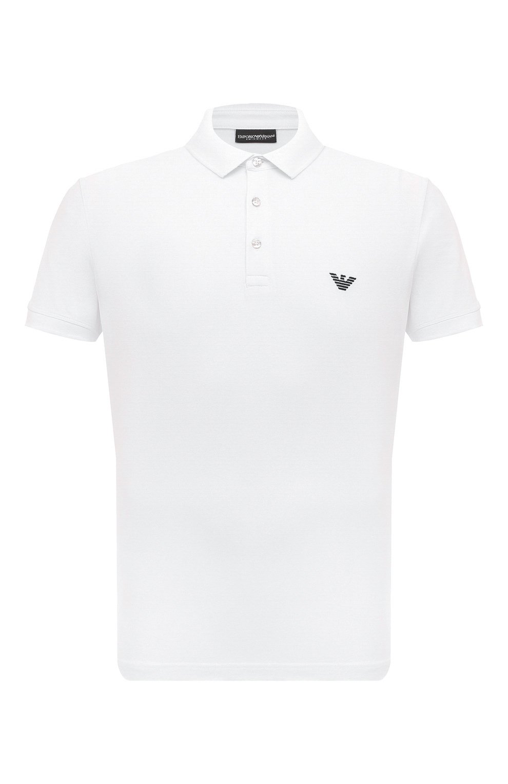 Хлопковое поло EMPORIO ARMANI, арт. 211804/4R461, фото 1