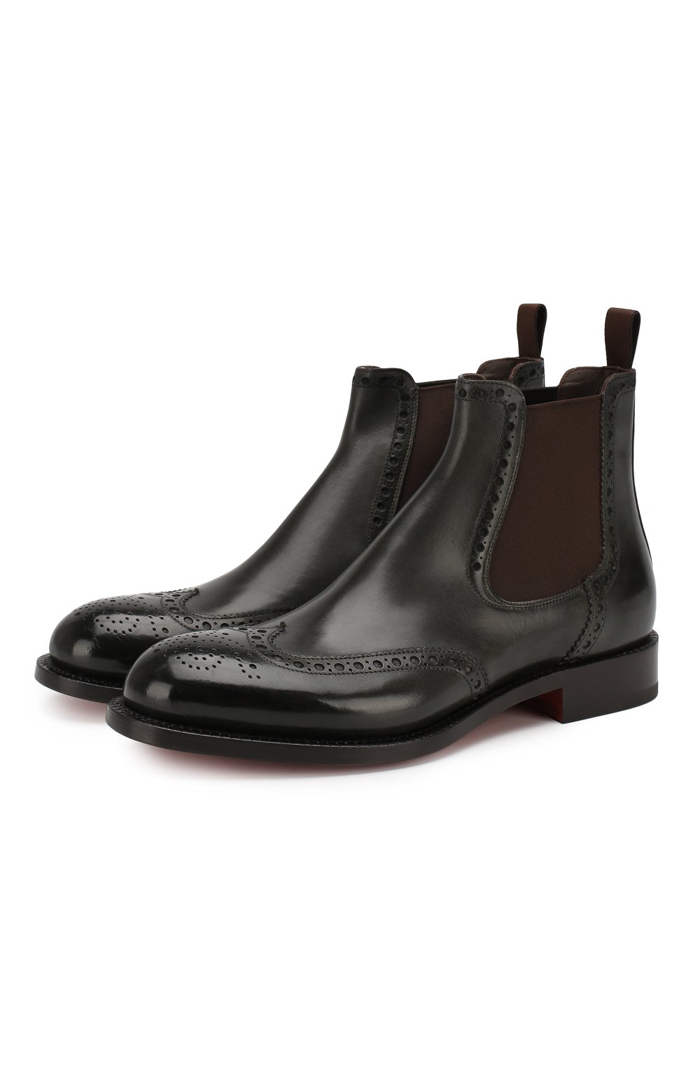 Кожаные челси SANTONI, арт. MCVE16752MC1HVVDW60, фото 1