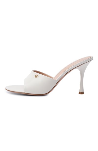 Кожаные мюли ascent 85 GIANVITO ROSSI, арт. G10037.85LAC.VITBIAN, фото 4