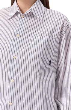 Хлопковая рубашка SPORTY AND RICH, арт. SI006606302ST02, фото 5