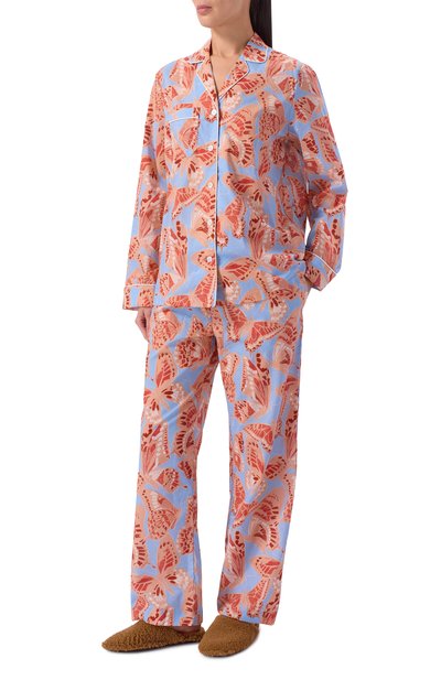 Хлопковая пижама DEREK ROSE, арт. 2012/LEDB095, фото 2