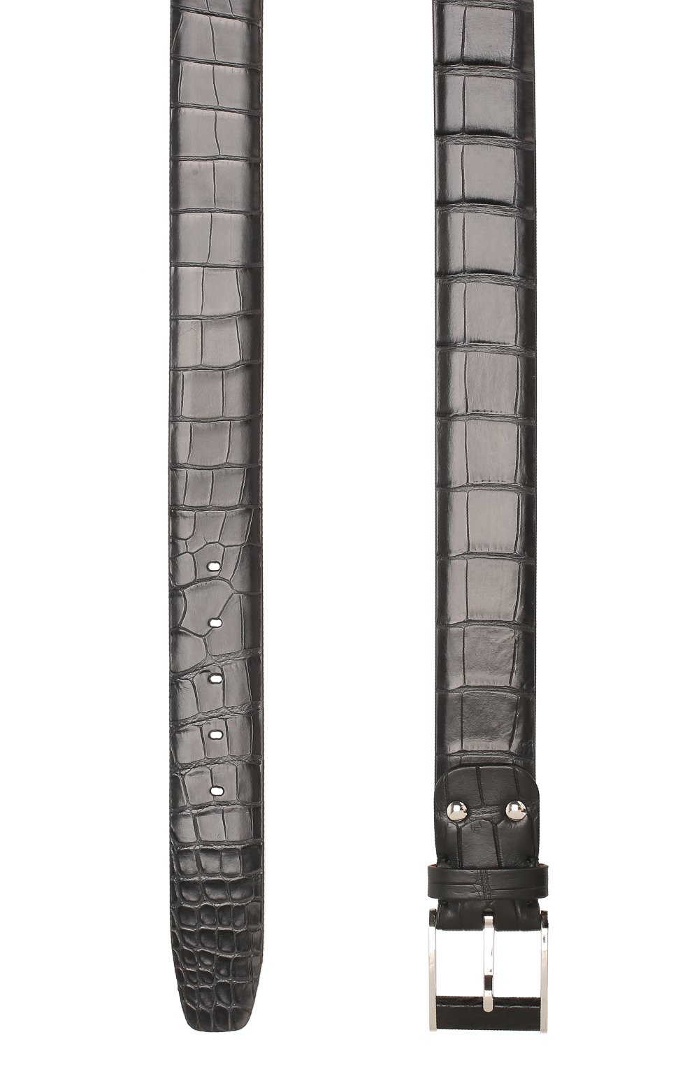 Ремень из кожи крокодила со сменными пряжками ZILLI, арт. MJL-CLAQE-01010/C819/CP0R, фото 2