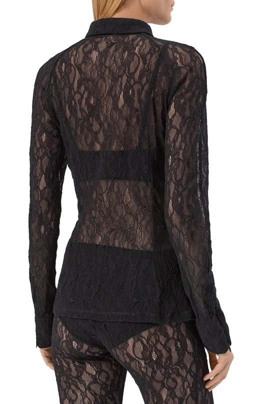 Блузка MSGM 3942MDE10/257812 Чёрный  3942MDE10/257812 Фото 4