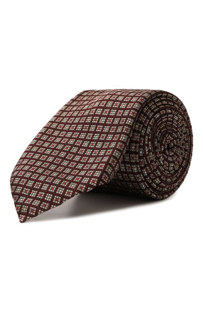 Мужской шелковый галстук ZEGNA, арт. 1P8/Z8D35TA8