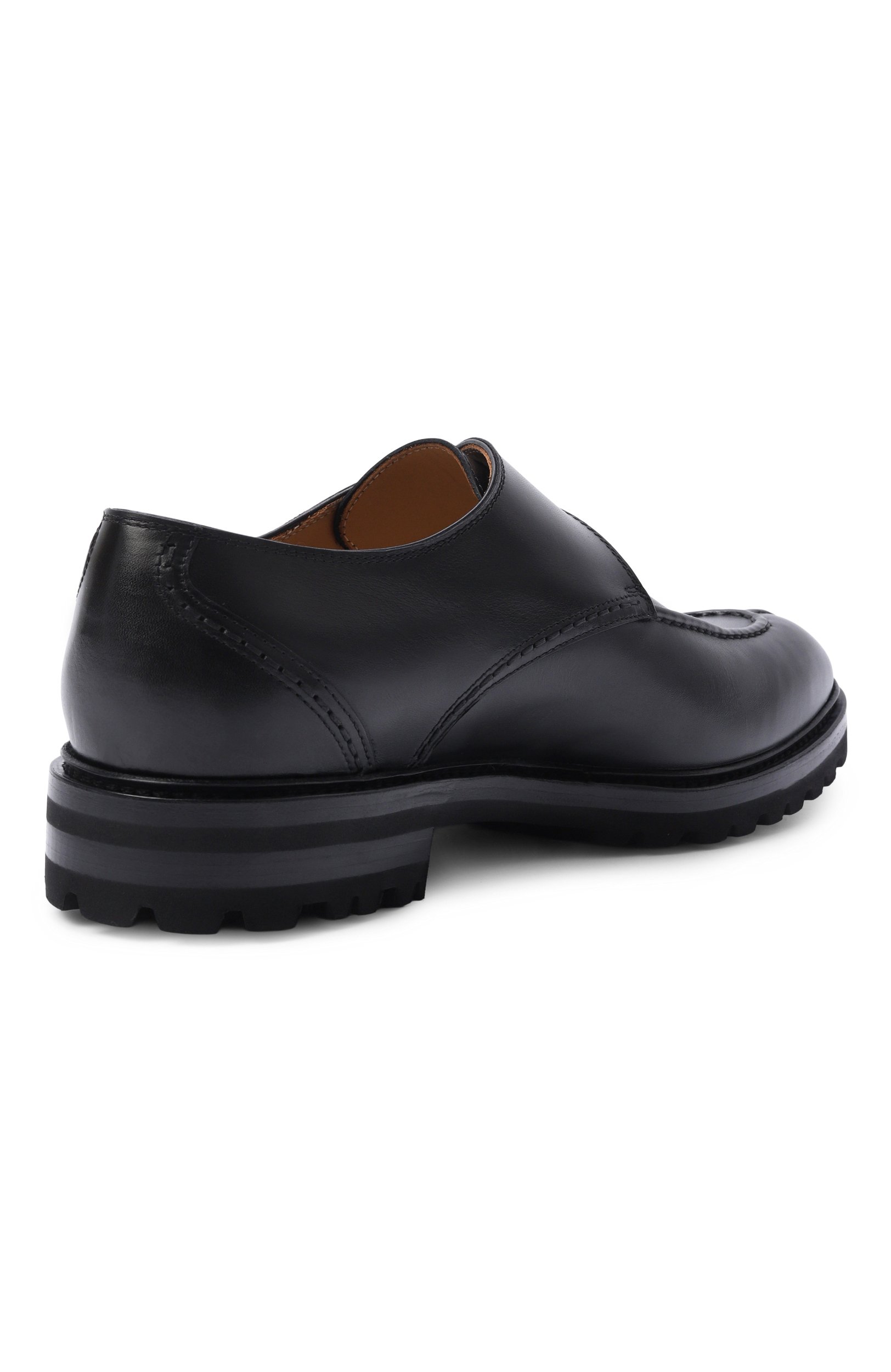 Кожаные монки KITON, арт. USSA512N00101, фото 4