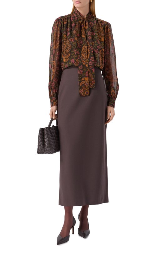 Шелковая блузка Giambattista Valli 25FWSVCA1C10/96PRI Разноцветный  25FWSVCA1C10/96PRI Фото 2