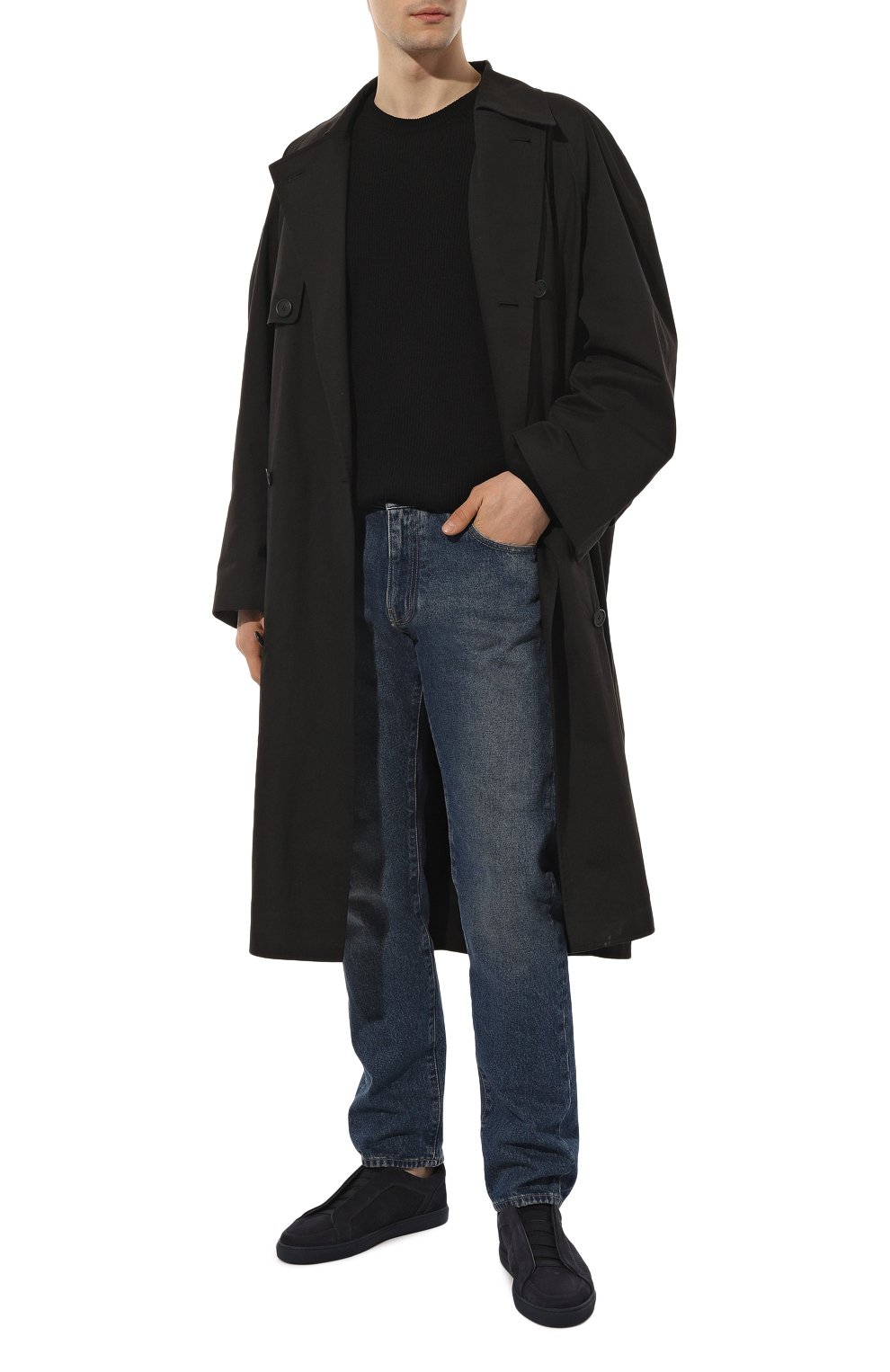 Замшевые кеды DOUCAL'S, арт. DU3174MANAUY106B, фото 2