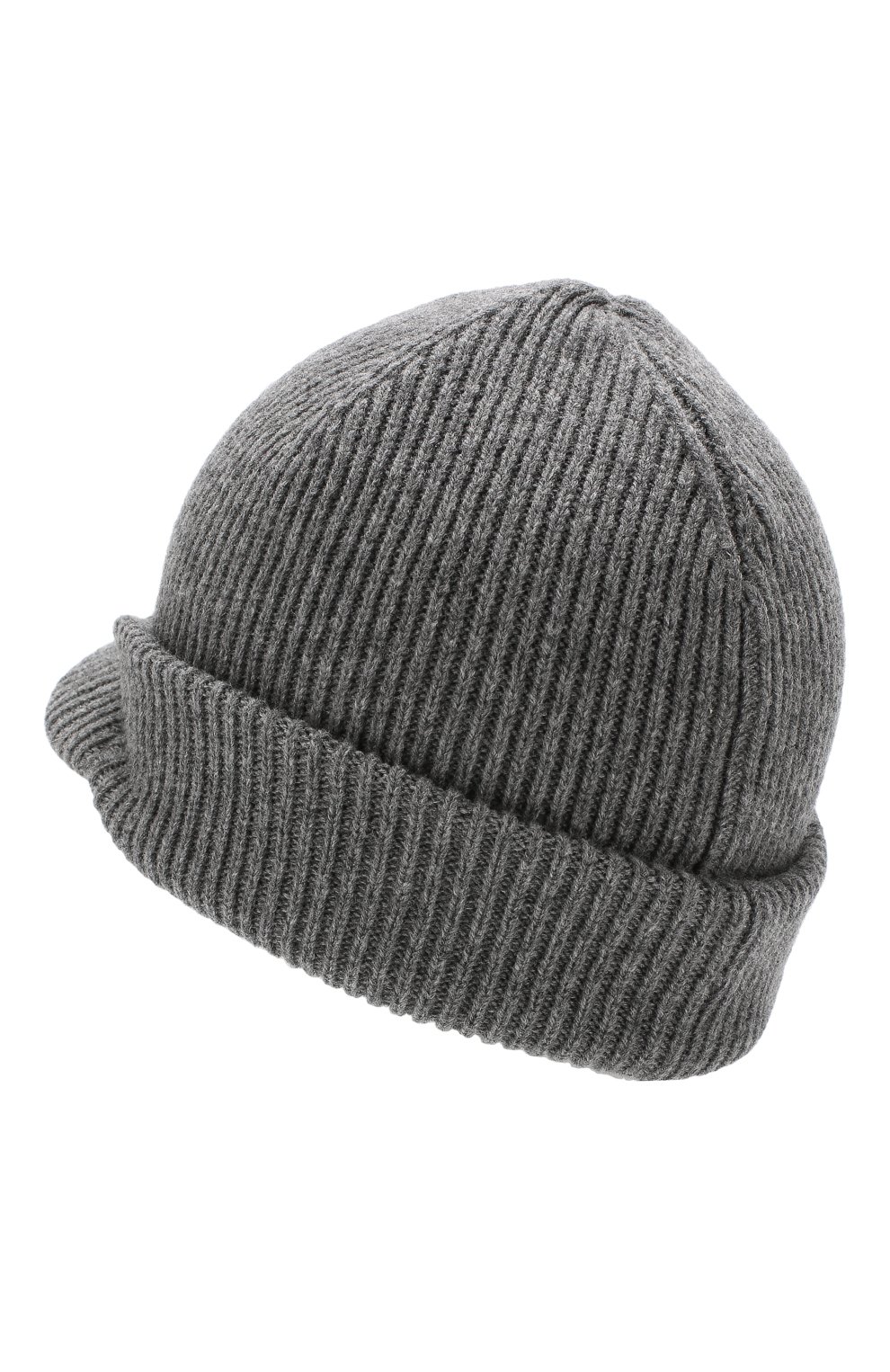 Шерстяная шапка с козырьком INVERNI серого цвета по цене 7955 руб., арт. 4224CM, фото 2 Шерстяная шапка с козырьком INVERNI, арт. 4224CM, фото 2