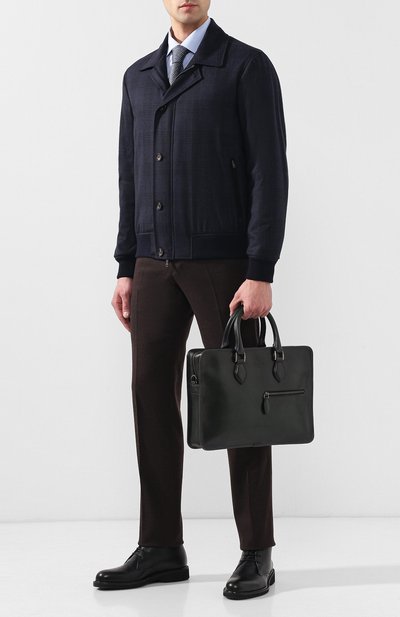 Кожаный портфель с плечевым ремнем BERLUTI, арт. M166293, фото 2