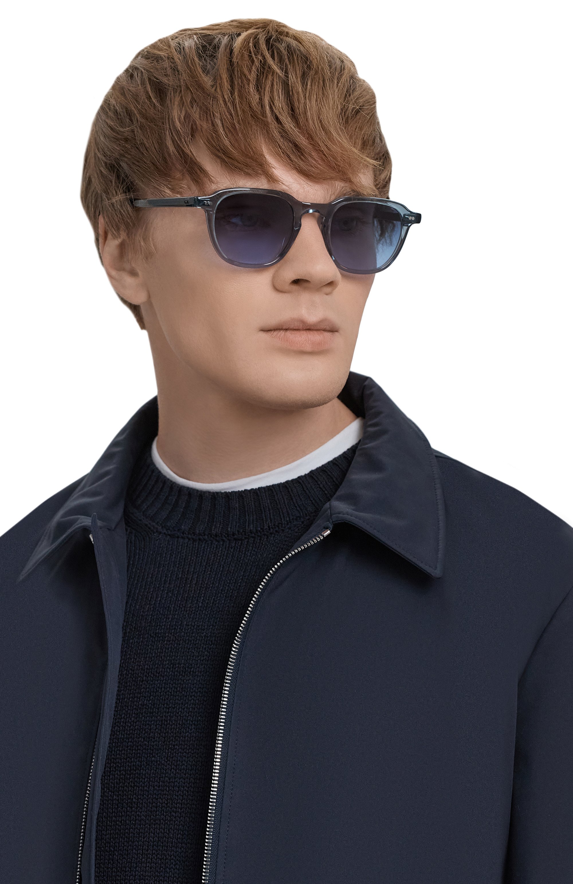 Солнцезащитные очки MOSCOT, арт. BILLIK SUN LIGHT BLUE/DENIM BLUE, фото 2