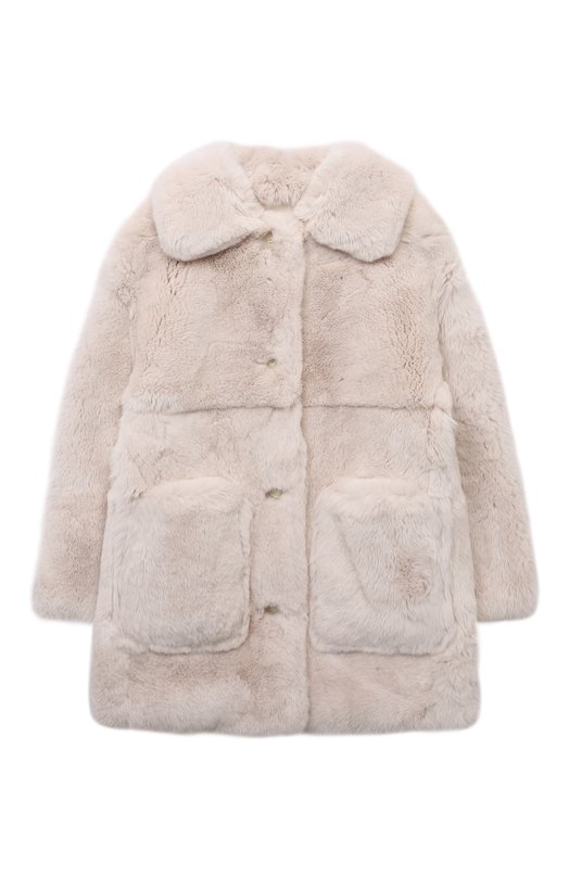 Шуба из кролика Yves Salomon Enfant 99750₽