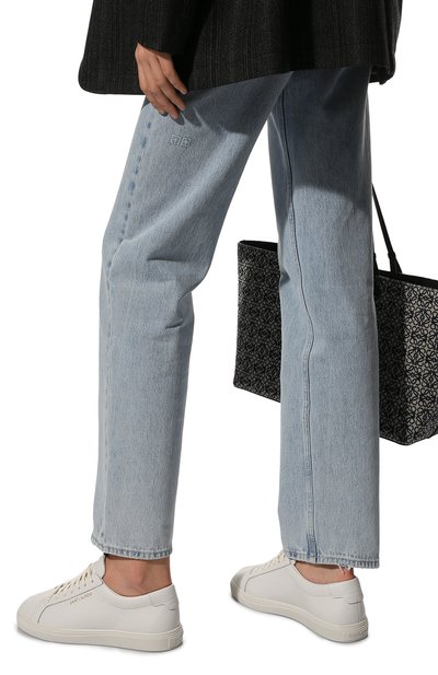 Кожаные кеды andy SAINT LAURENT, арт. 606831/0M500, фото 3