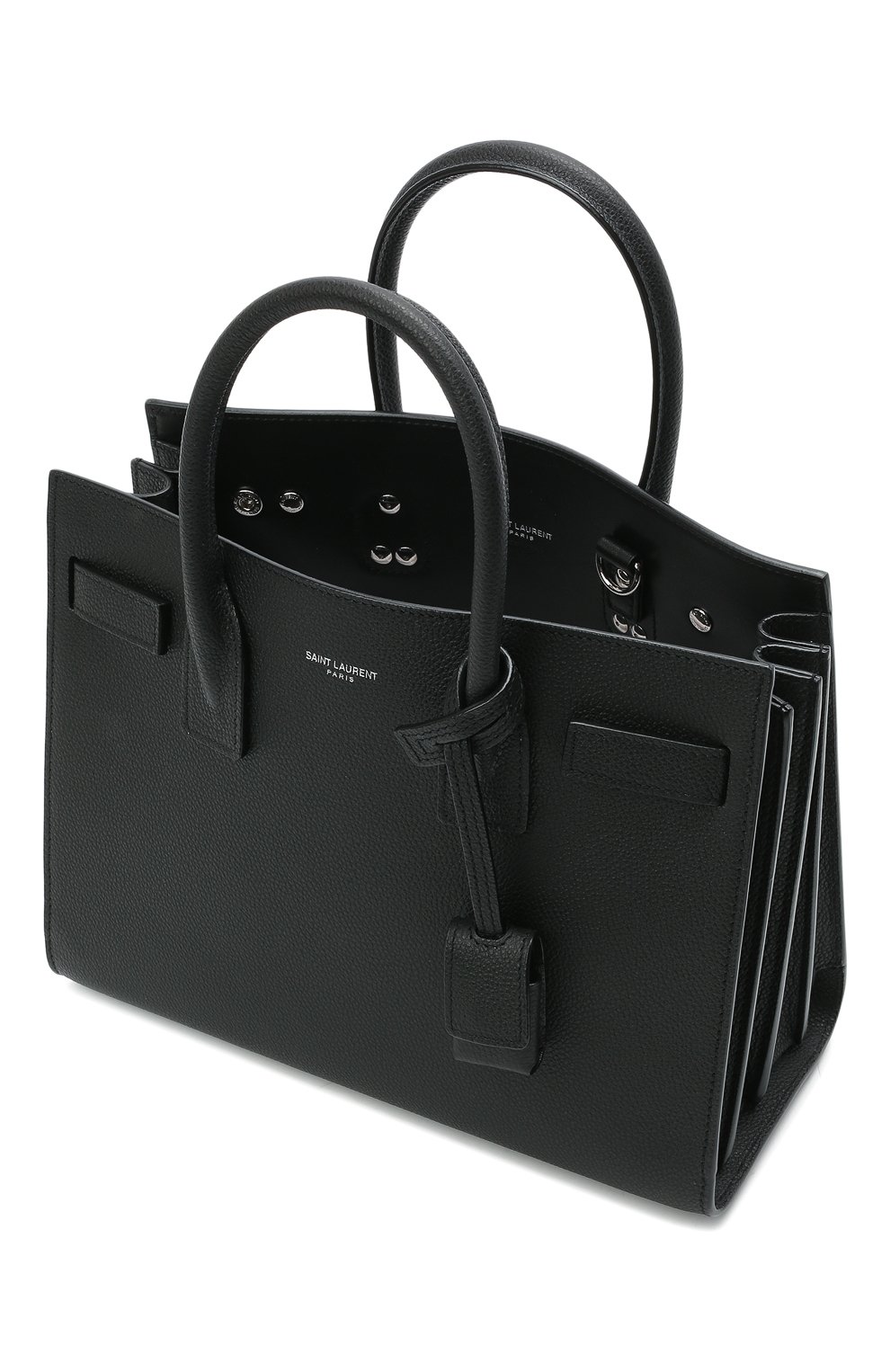 Сумка sac de jour baby SAINT LAURENT черного цвета по цене 299500 руб., арт. 421863/B681N, фото 4 Сумка sac de jour baby SAINT LAURENT, арт. 421863/B681N, фото 4