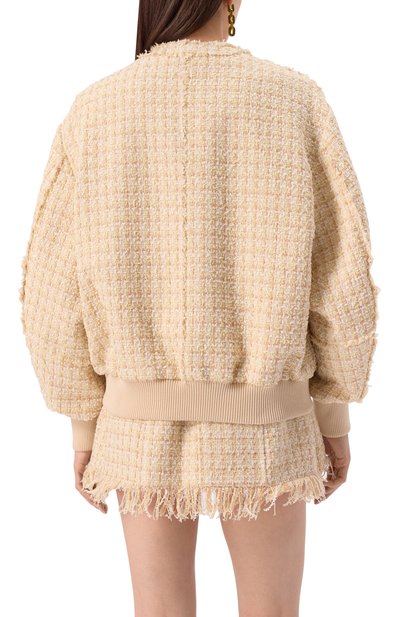 Твидовый бомбер GIUSEPPE DI MORABITO, арт. 04SSJA120 04429, фото 4