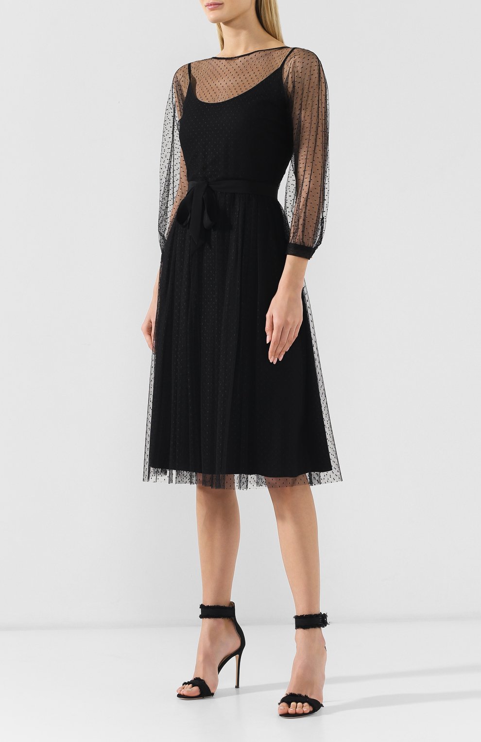 Платье с сеткой TEREKHOV GIRL, арт. 2DE004/0411.900.3/S19, фото 3