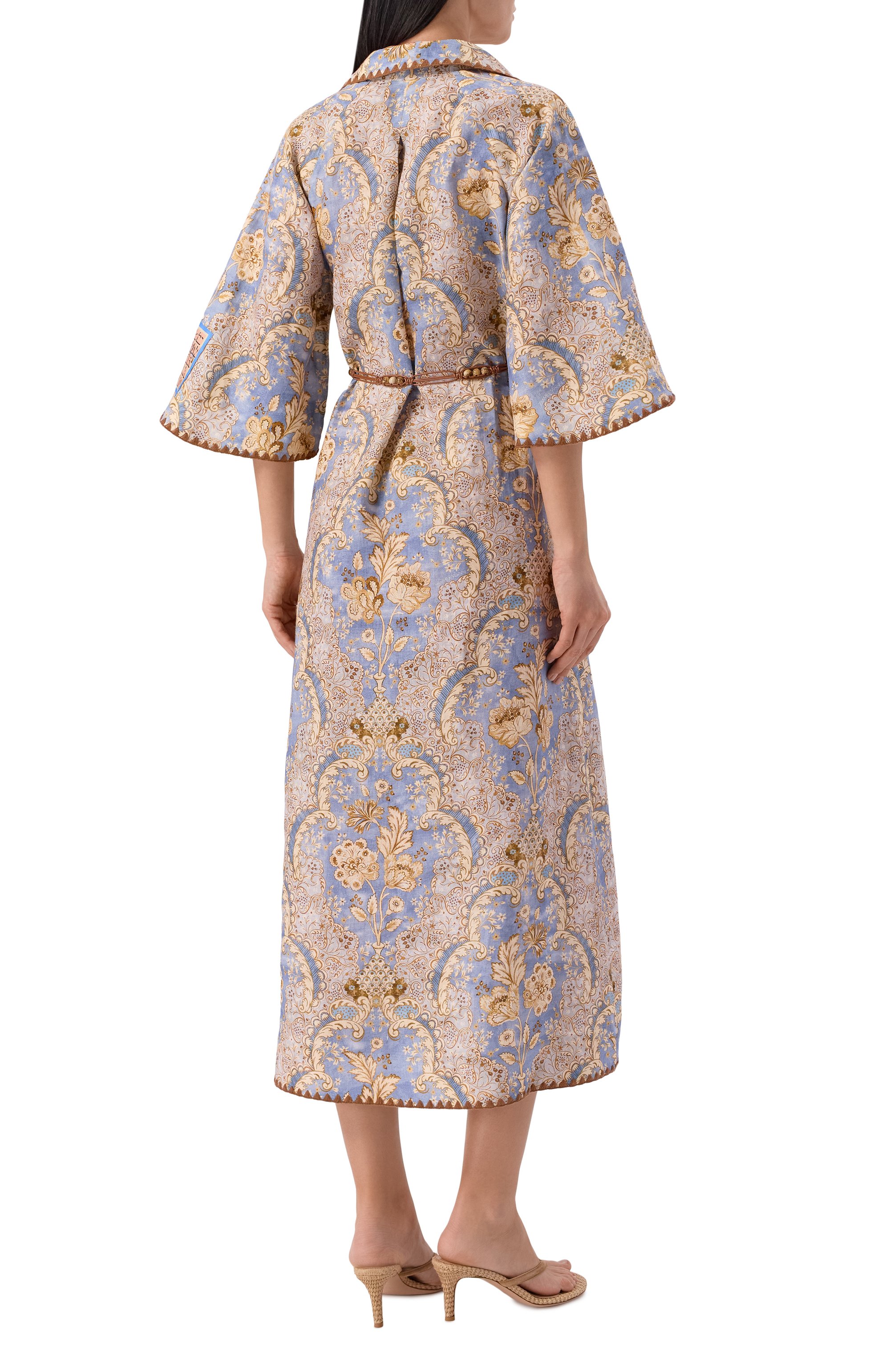 Льняное платье ZIMMERMANN, арт. 5809DRS263, фото 3