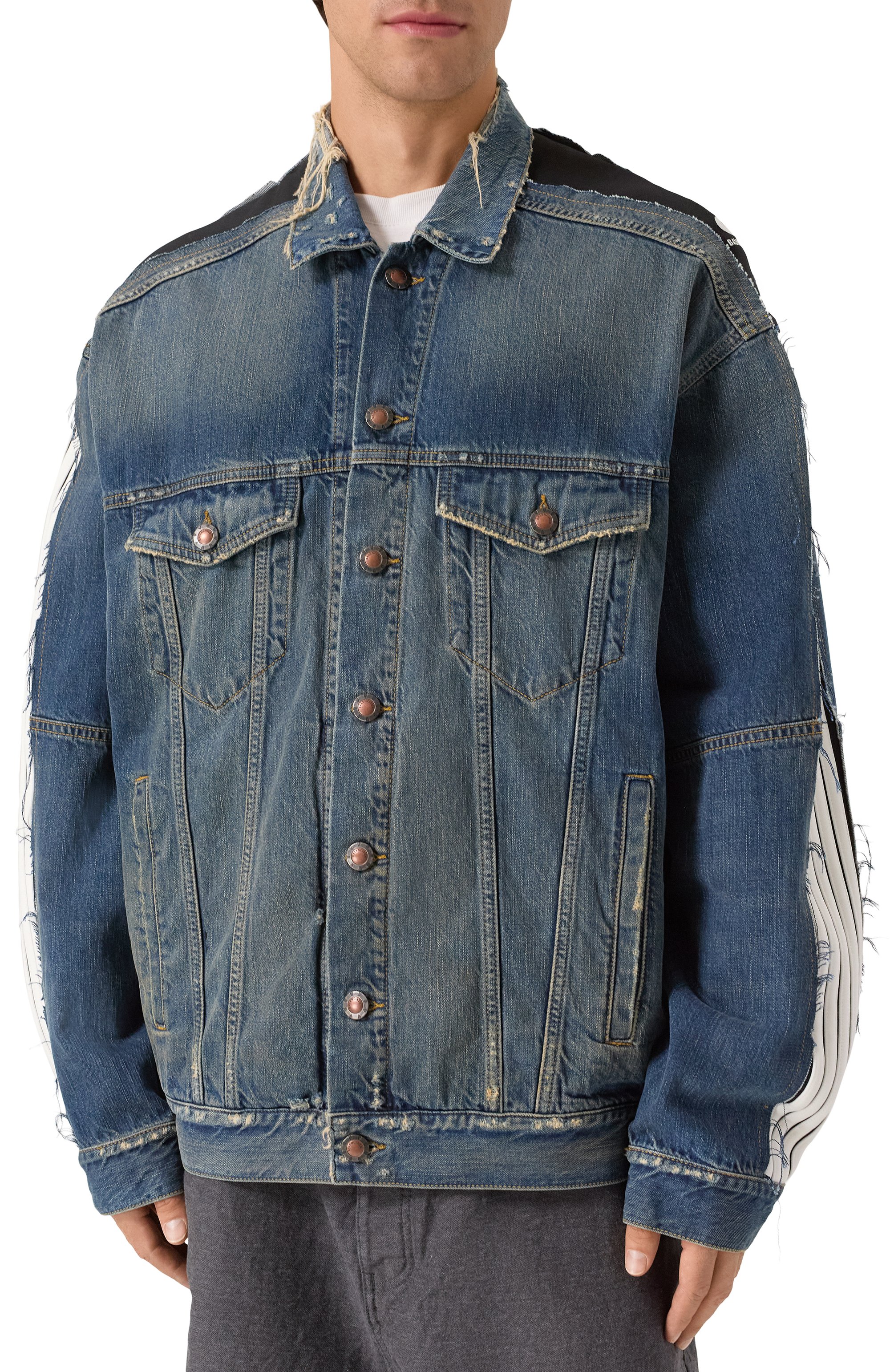 Джинсовая куртка BALENCIAGA, арт. 831688/TSW71, фото 3