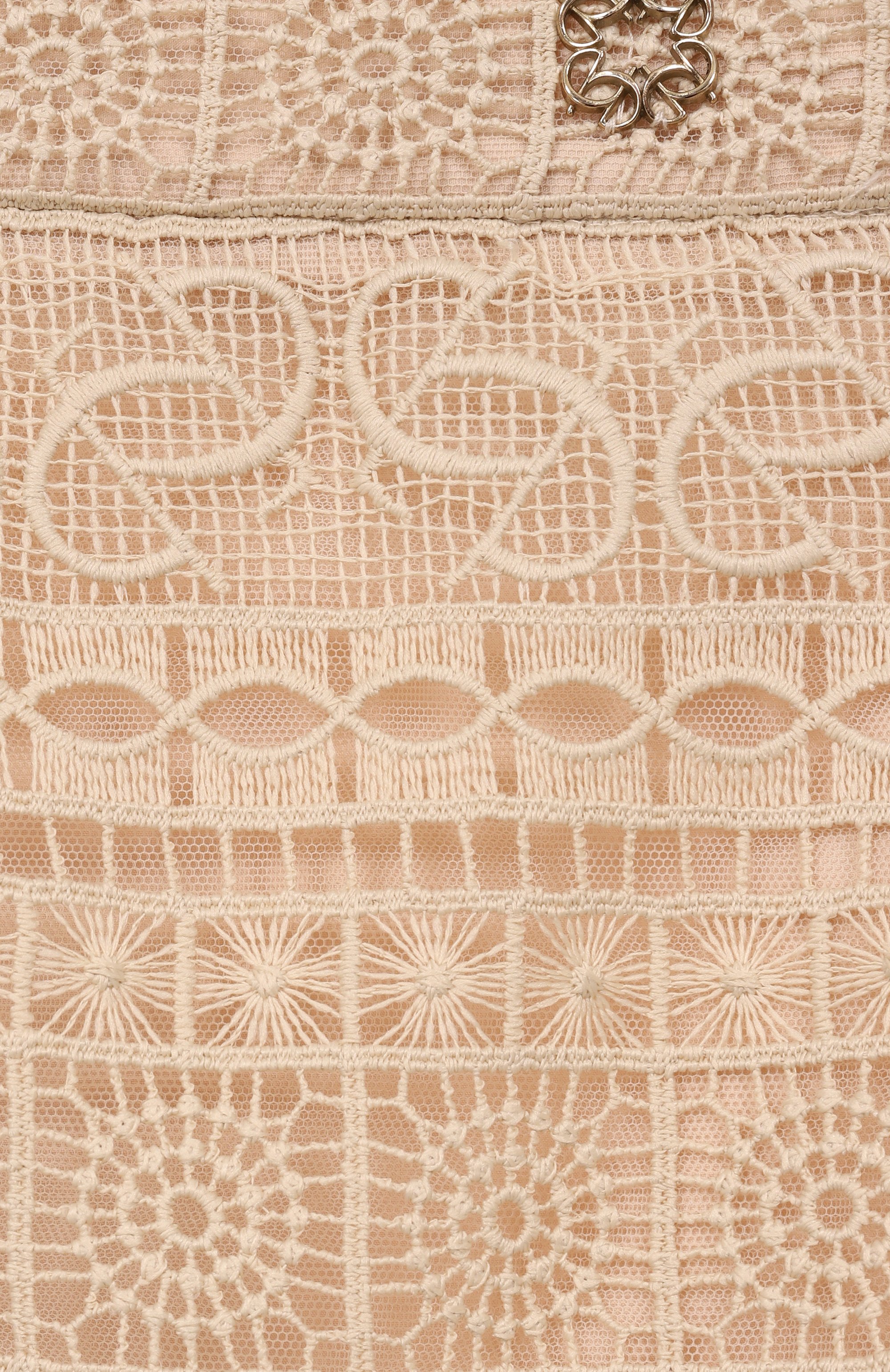 Хлопковая юбка ELIE SAAB JUNIOR, арт. EFG0037 MX/TS1124_001, фото 3