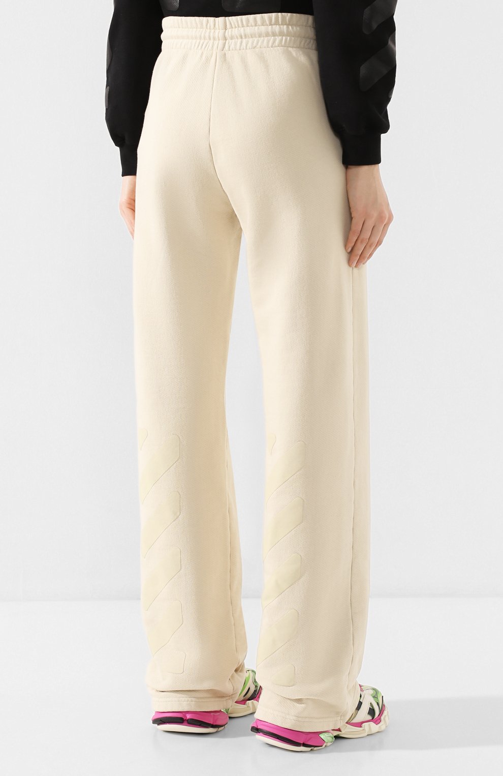 Хлопковые брюки OFF-WHITE, арт. 0WCH005R20F301294747, фото 4