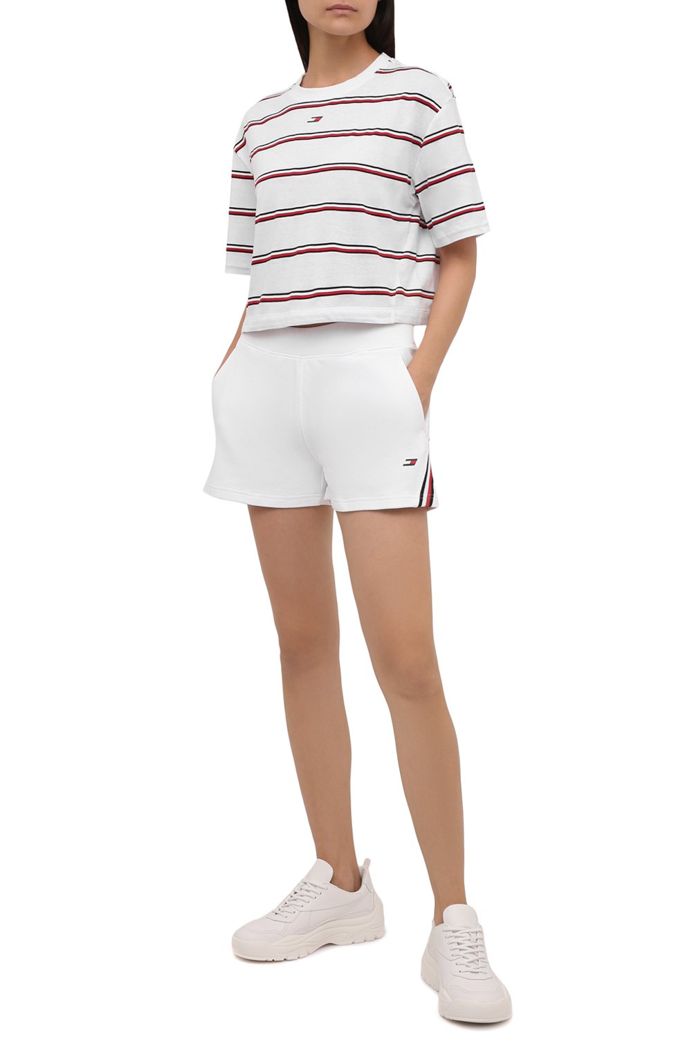 Хлопковая футболка TOMMY HILFIGER, арт. S10S101158, фото 2