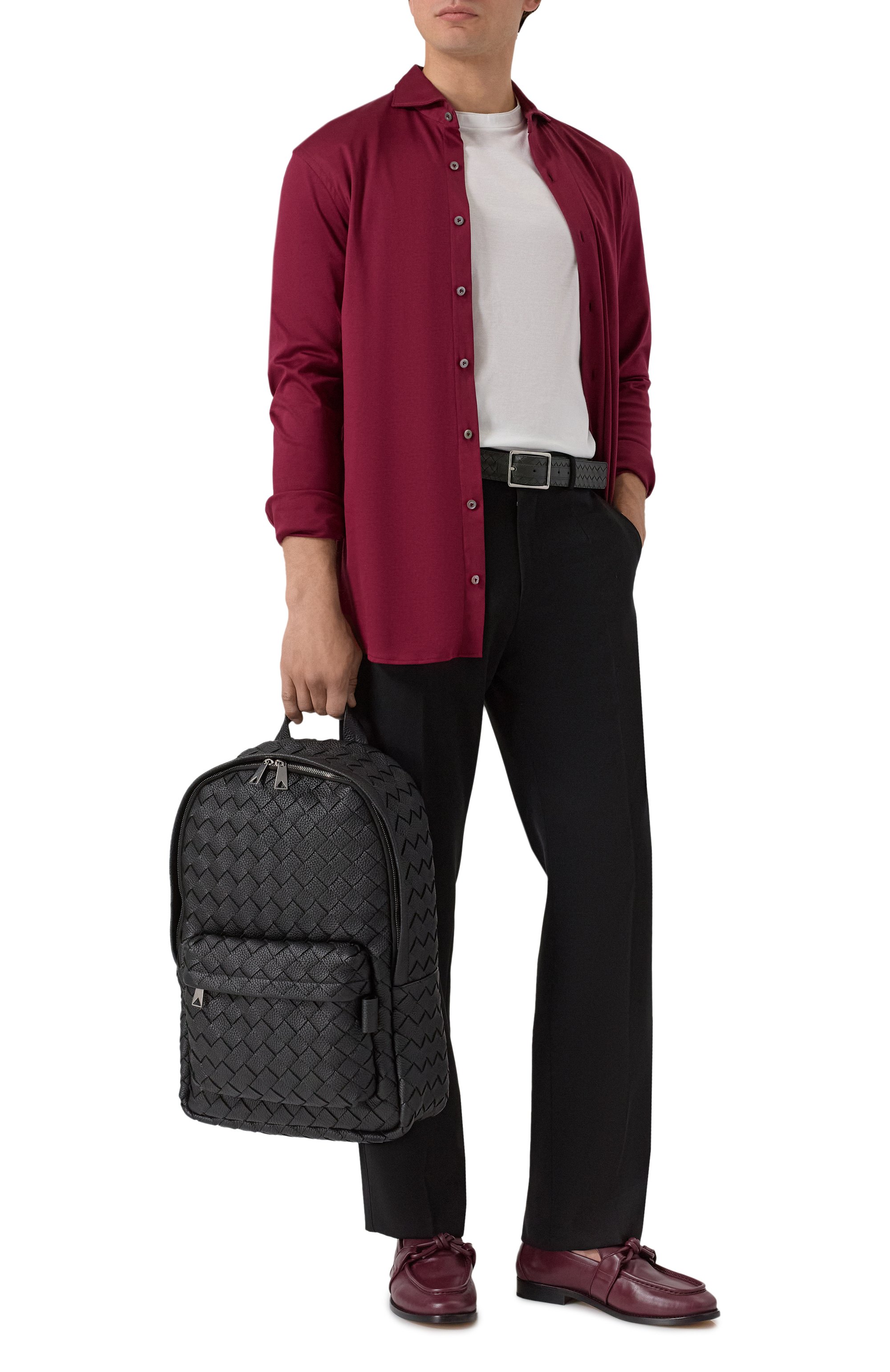 Кожаные лоферы astaire BOTTEGA VENETA, арт. 796445/V5DZ0, фото 2