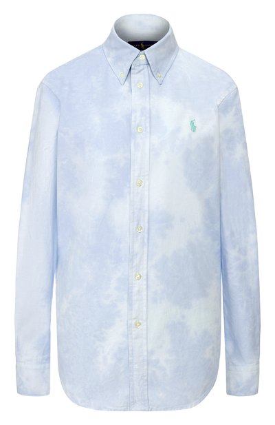 Женская хлопковая рубашка POLO RALPH LAUREN, арт. 211792488