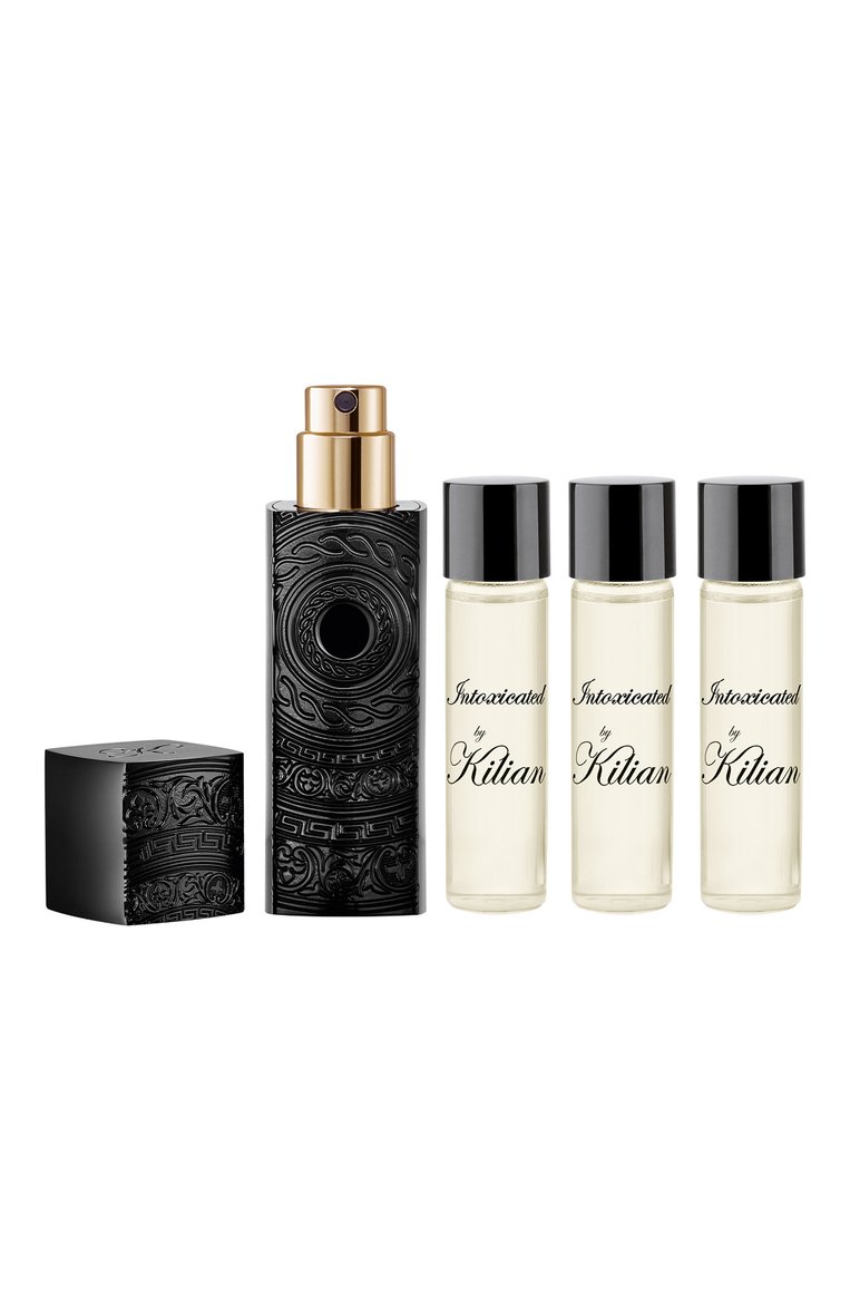 Парфюмерный набор для путешествий intoxicated (4x7,5ml) KILIAN PARIS бесцветного цвета, арт. 3700550220497 | Фото 1 (Региональные ограничения белый список (Axapta Mercury): Не проставлено; Нос: Не проставлено; Обьем косметики: 4x7,5ml; Косметика кросс-кт: Парфюмерия Ж; Ограничения доставки: flammable)