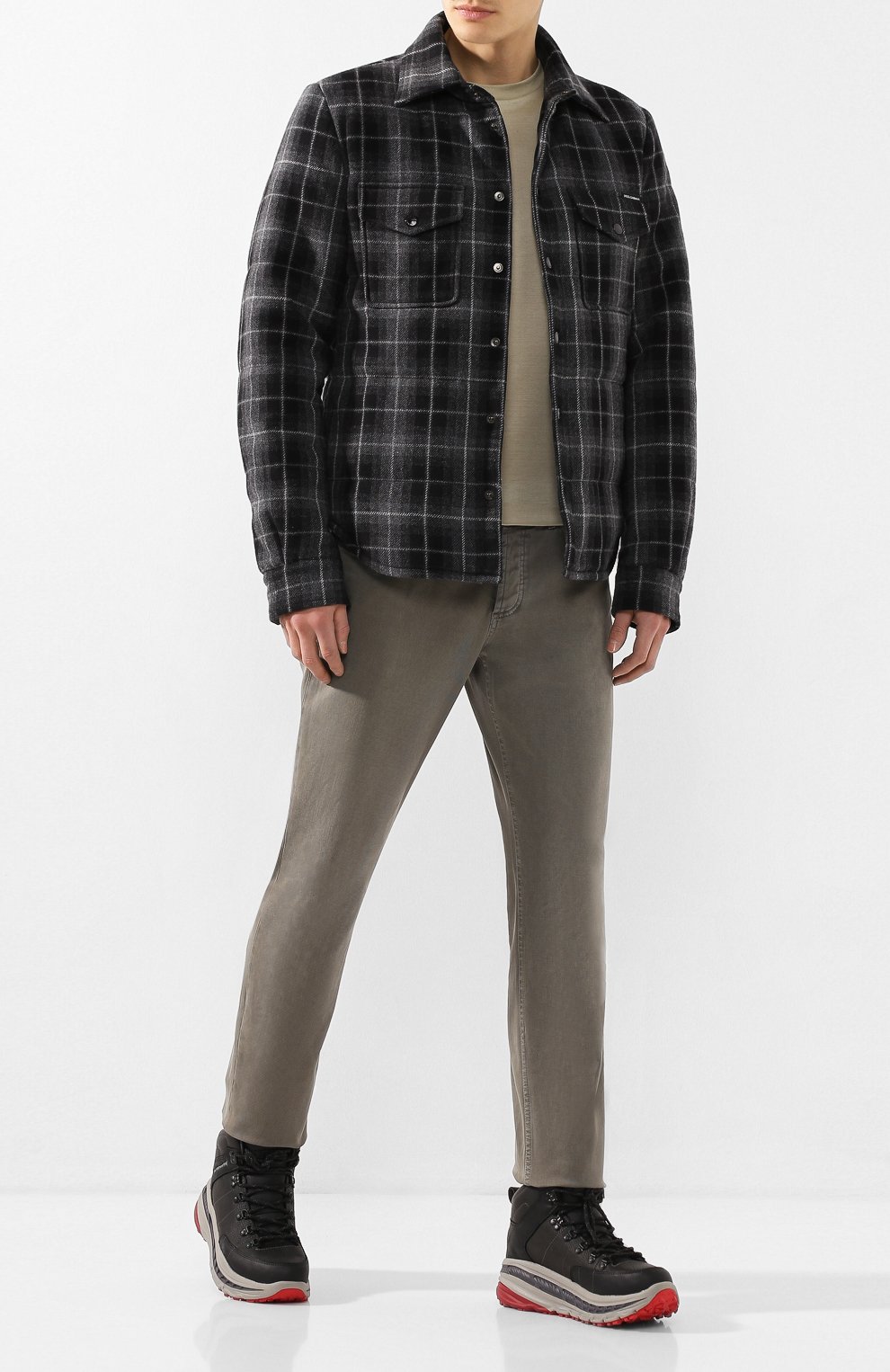 Кожаные ботинки ugg x white mountaineering 805 hiker UGG, арт. 1108650_BLK, фото 2