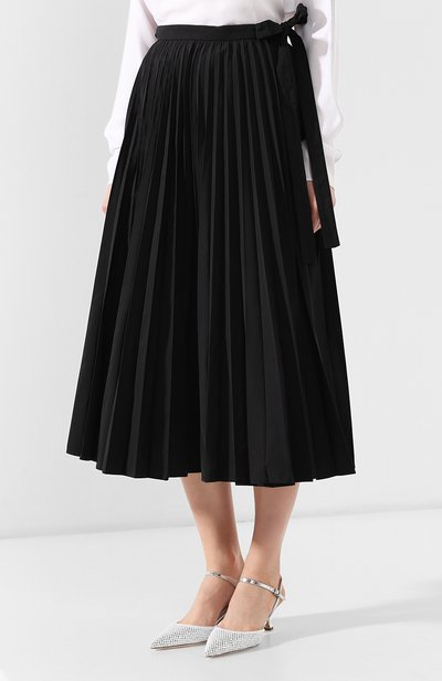 Юбка VALENTINO черного цвета по цене 225000 руб., арт. RB0RA4R04H2, фото 3 Юбка VALENTINO, арт. RB0RA4R04H2, фото 3