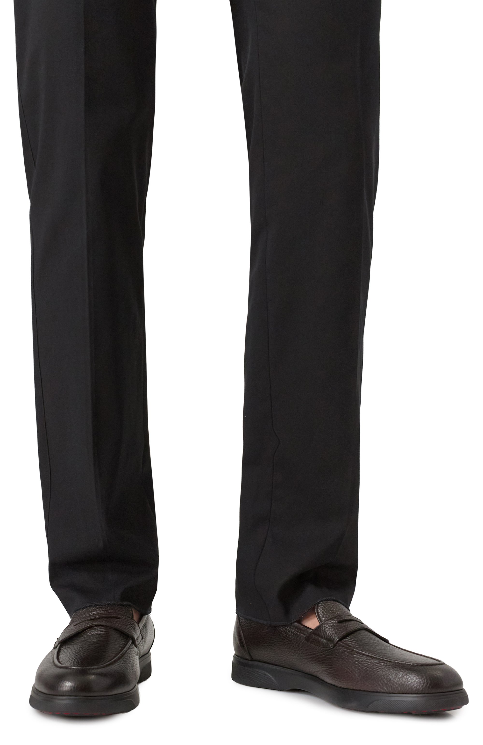 Кожаные пенни-лоферы KITON, арт. USSA103N0012601, фото 3