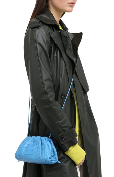 Клатч pouch mini из кожи аллигатора BOTTEGA VENETA, арт. 585852/VCPX1/AMIS, фото 5