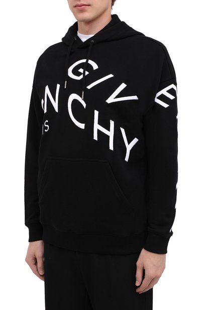 Хлопковое худи GIVENCHY, арт. BMJ07G30AF, фото 3