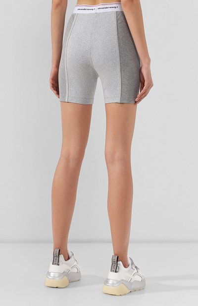 Хлопковые шорты ALEXANDERWANG.T, арт. 4CC2194024, фото 4