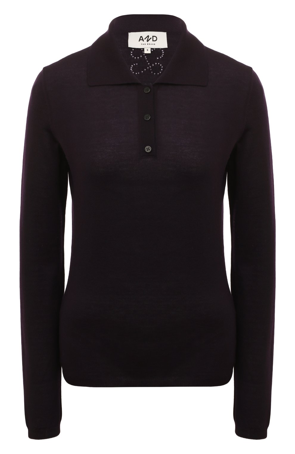 Кашемировое поло AND THE BRAND, арт. W24-PL001-1601-709, фото 1