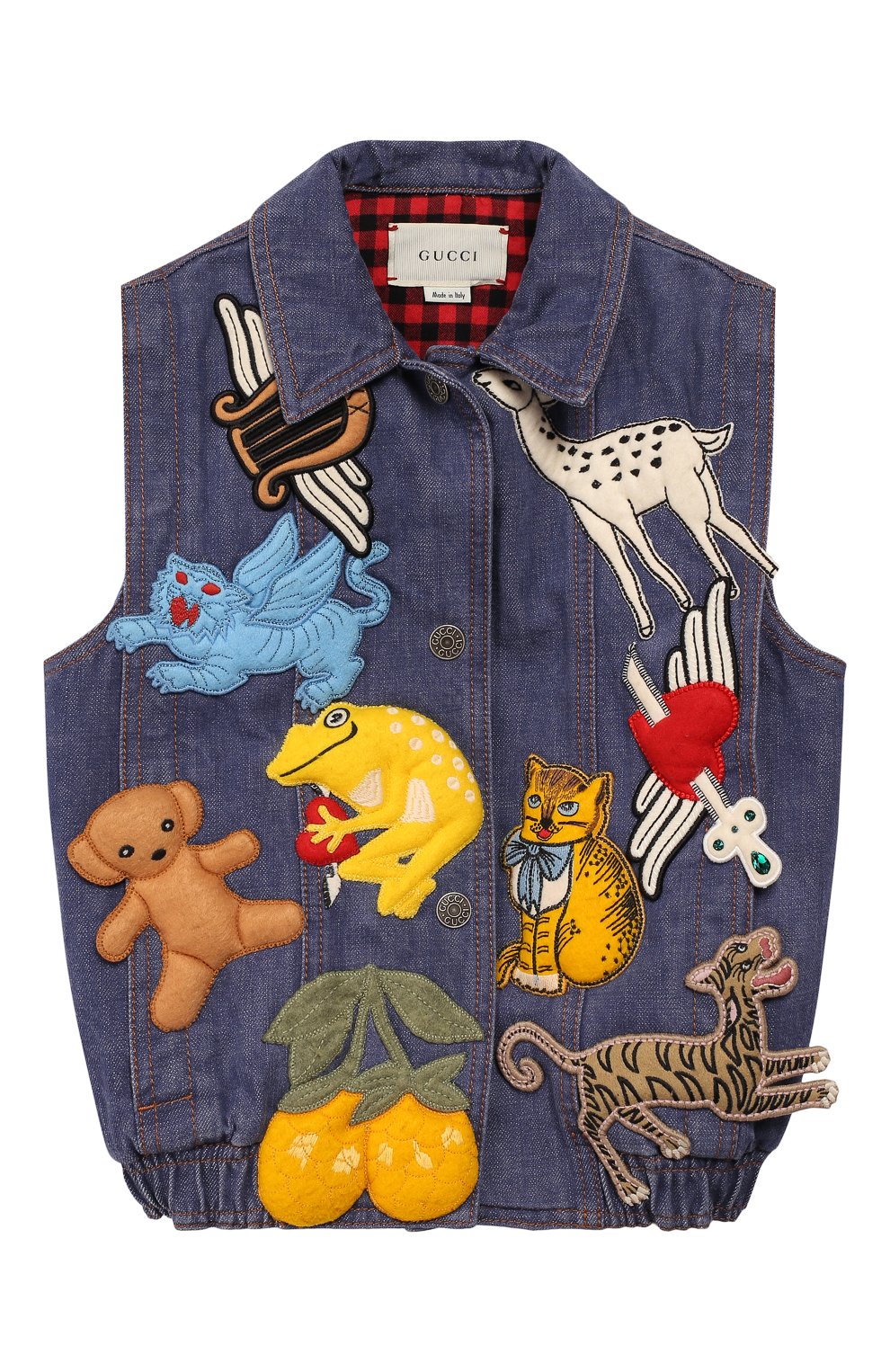 Джинсовый жилет GUCCI, арт. 580962/XDAS6, фото 1