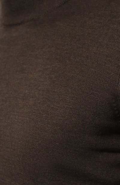 Шерстяной джемпер GRAN SASSO темно-коричневого цвета по цене 12950 руб., арт. 55108/14290, фото 5 Шерстяной джемпер GRAN SASSO, арт. 55108/14290, фото 5